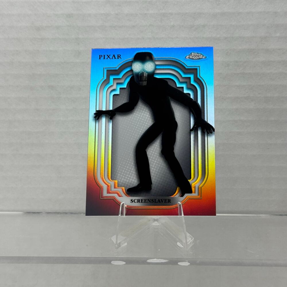 Disney Topps Chrome 2024 Screenslaver The Incredibles Refractor Collection